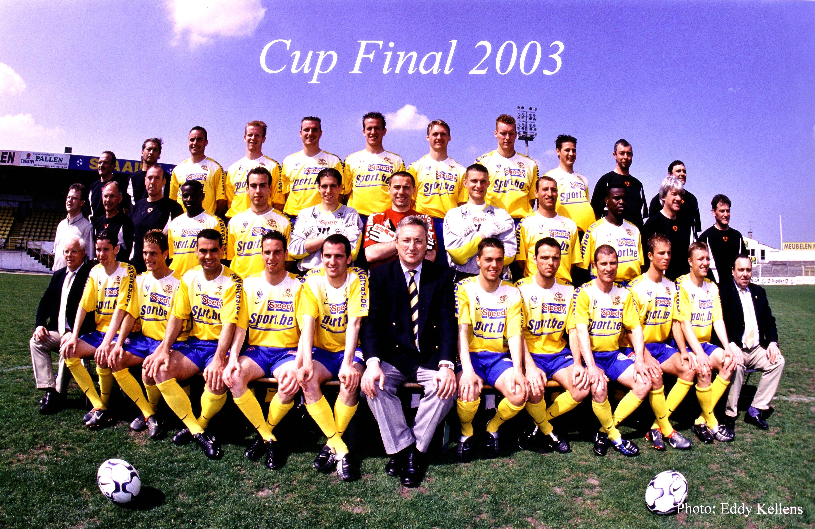 STVV 2003 Cup Final (bron Eddy Kellens en archief STVV)